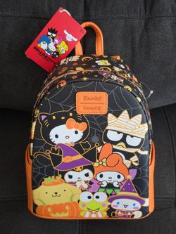 Loungefly x  Sanrio Hello Kitty and Friends Halloween Mini Backpack New with Tags