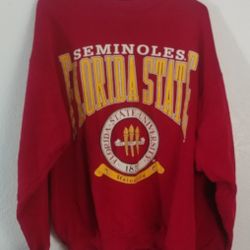 Florida State Sweatshirt Pullover Size XL Located In Porterville