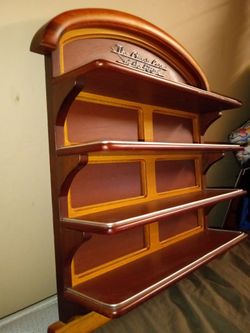 Vintage Franklin Mint The Cars Of The Fifties Shelf Wall Display