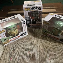 Funko Pop Mandalorian Bundle