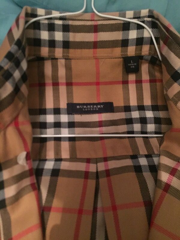 Burberry Button-up Shirt for Sale in Los Angeles, CA - OfferUp