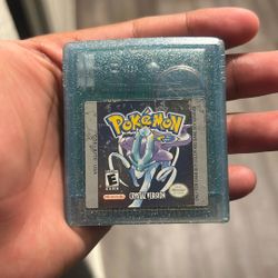 Pokémon Crystal Version Game Boy Color 2001