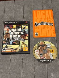 Grand Theft Auto San Andreas PS2