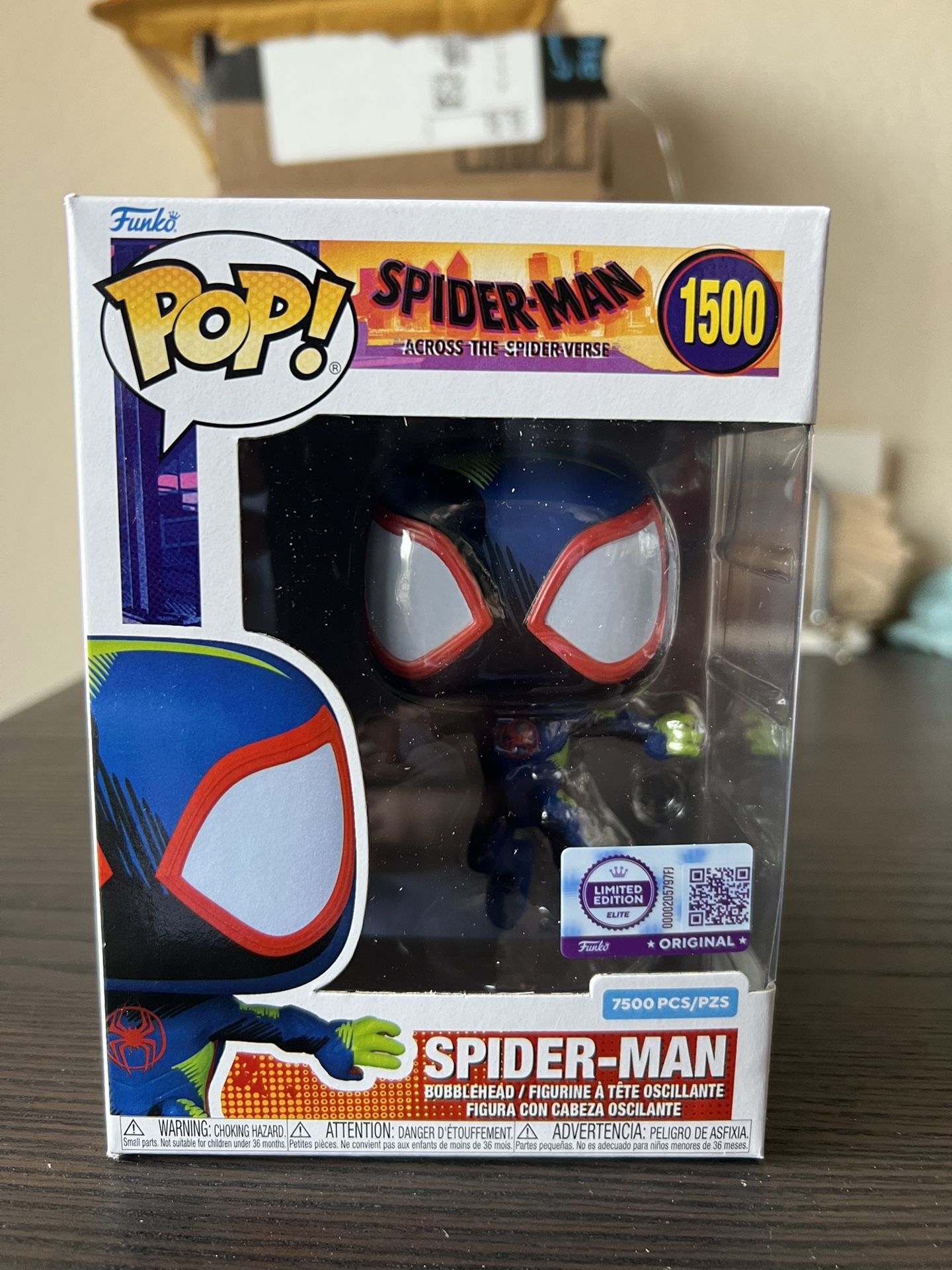 NEW IN HAND ELITE LE EXCLUSIVE DECO Spider-man Funko Pop #1500 Miles Morales