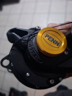 Penn squall 16vs fishing reel. Practically a brand new reel.