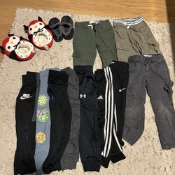 4T Pants Lot- Old Navy, Hannah A, Adidas, Nike, UA