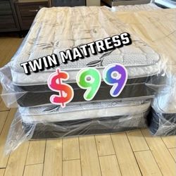 New twin mattress