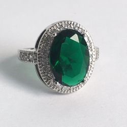 925 SILVER WOMENS Ring Size 7.5 STAMPED 