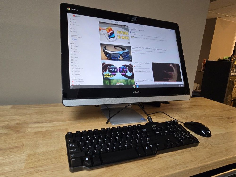 24" Acer Chrome Touch-Screen