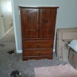Solid Armoire/dresser 