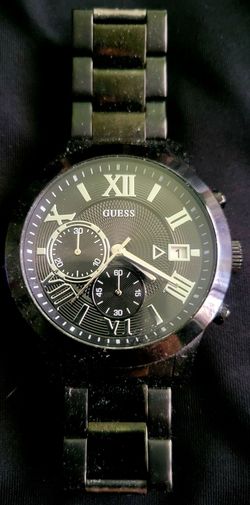Black Guess Watch