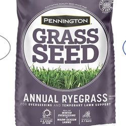 Pennington 100082633 Annual Ryegrass Seed, 25 Lb