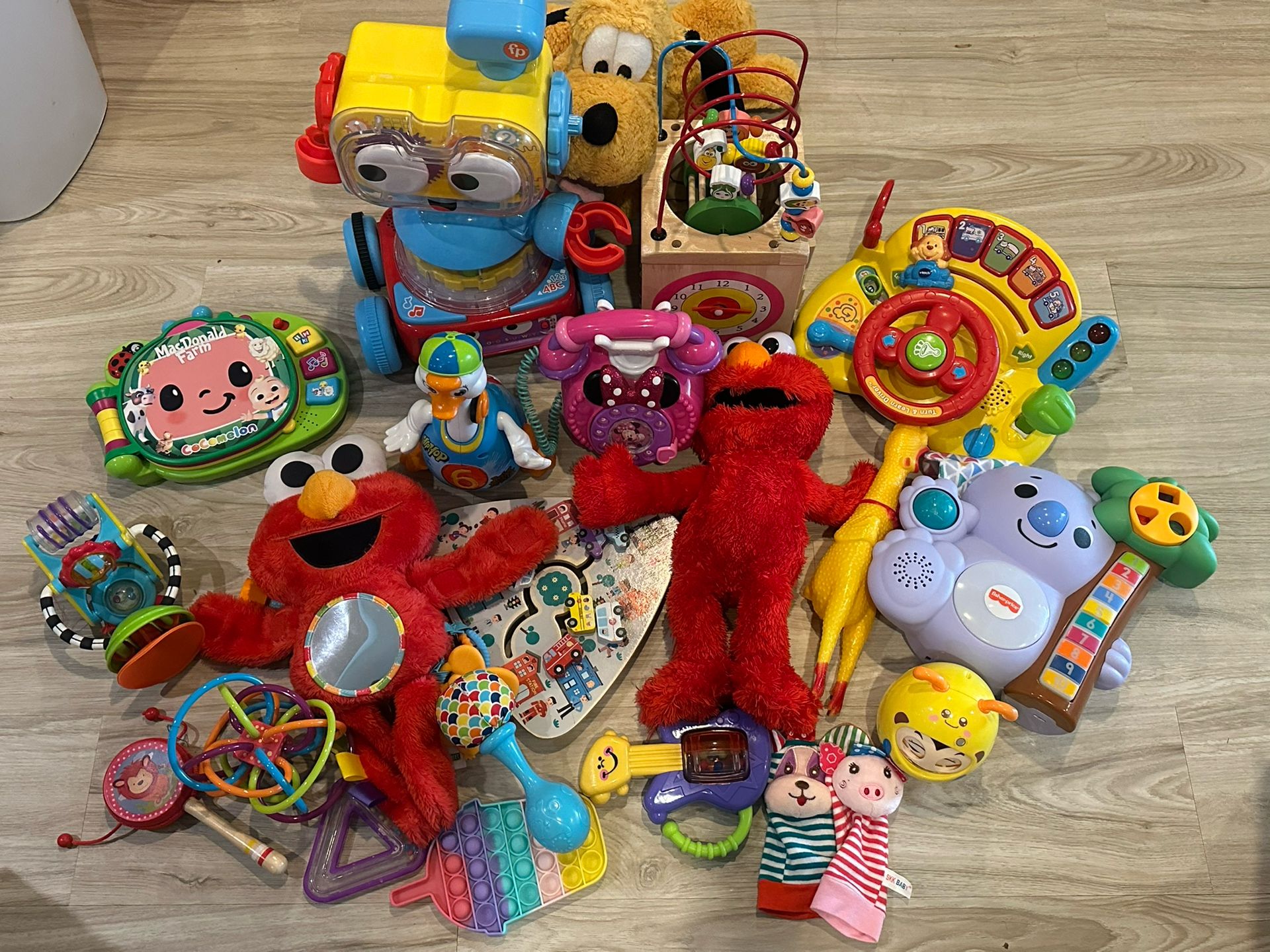 Bundle of Baby & Toddler Toys – Fisher-Price, Disney, Cocomelon & More