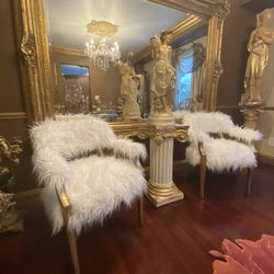 Very Nice Custom made two chairs only