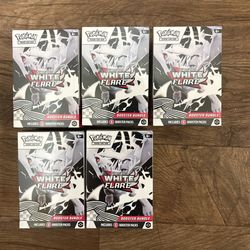 White Flare Booster Bundle - SV: White Flare (WHT)