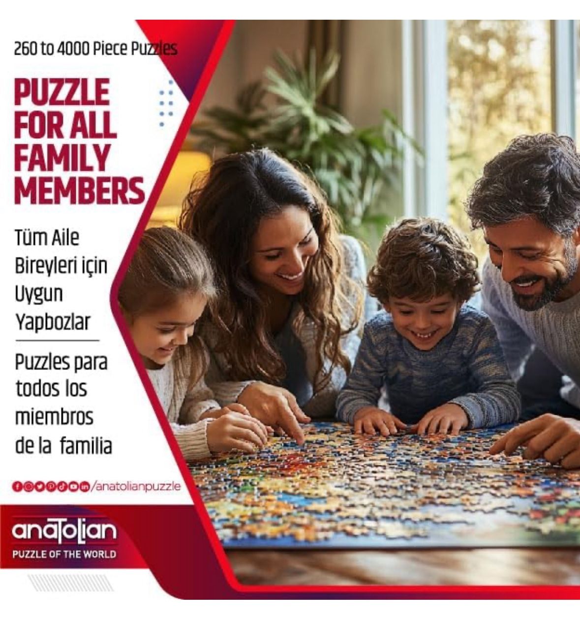 Anatolian Puzzle - Mystery Writers, 3000 Piece Jigsaw Puzzle, #4918