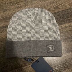 Louis Vuitton Damier Knit Beanie Hat
