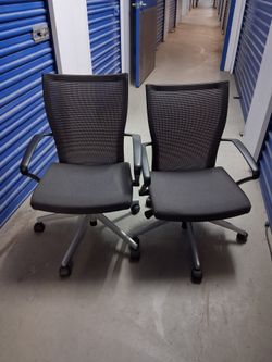 Haworth comfortable Task Chair rigid armrest $50 each