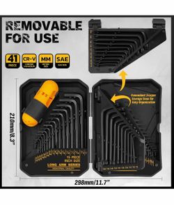 Hex key Allen wrench set
