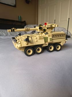 Fake lego military vehicle
