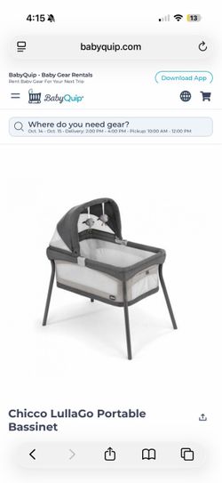 Chicco LullaGo Portable Bassinet