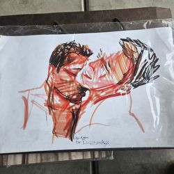 Exotic Sketch Found In Storage Unit i Won!