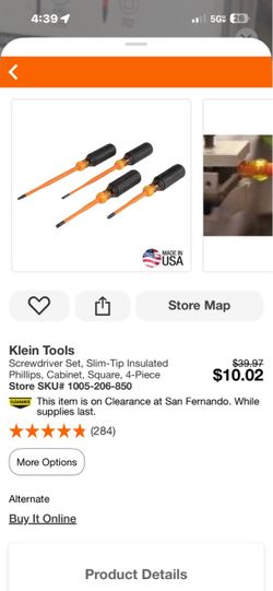 Klein tools 4 piece set