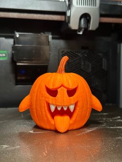 Pumpkin Boo Halloween Decoration