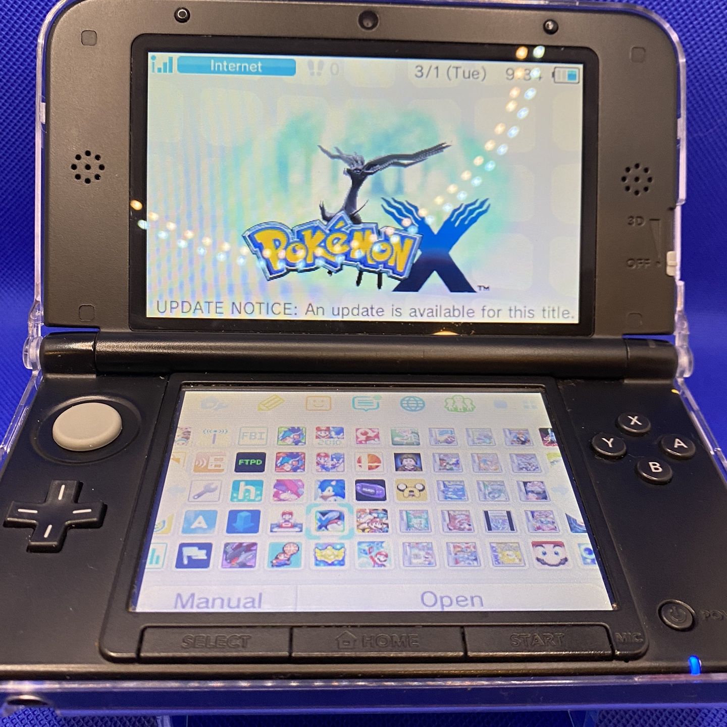Nintendo 3ds XL With 800+ Games And Poke bank 