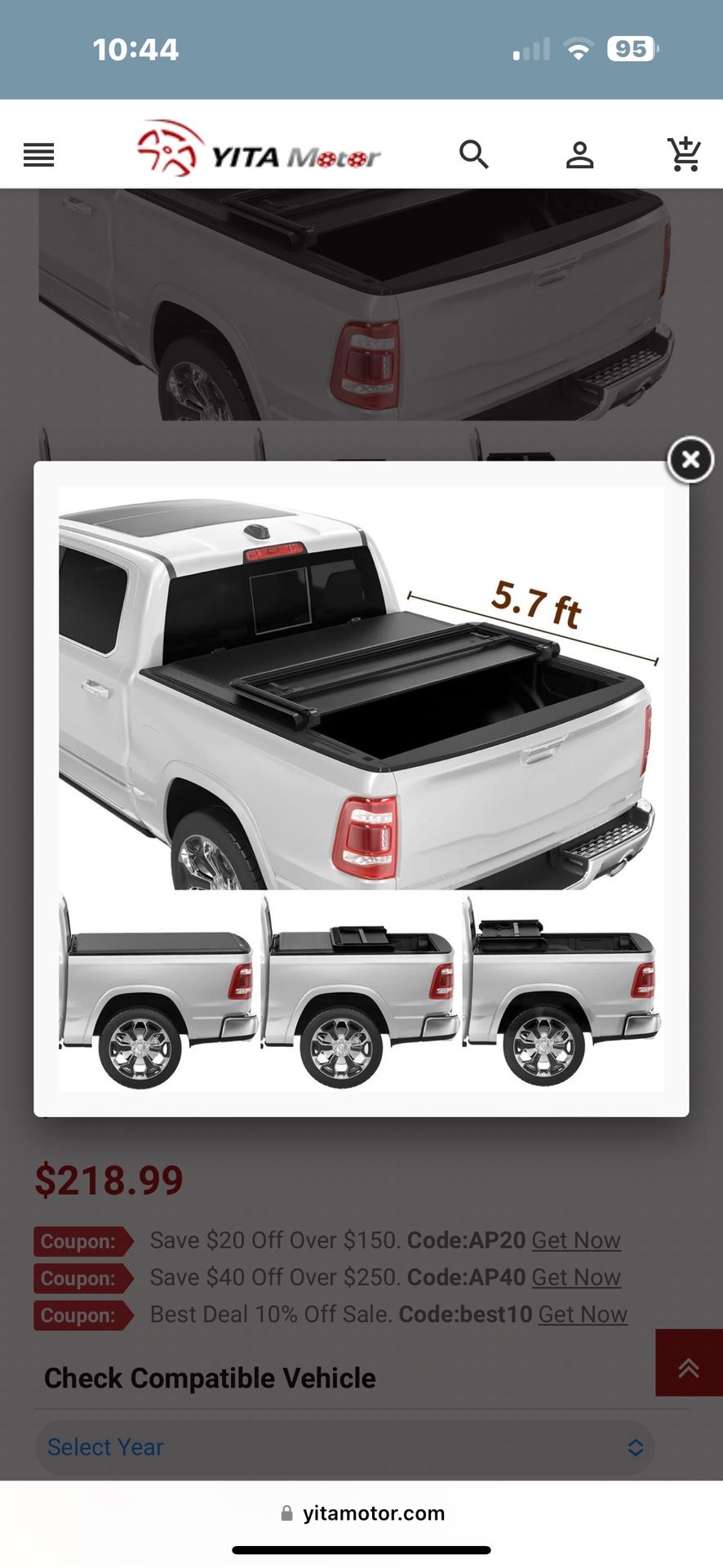 Ram Bed Cover Tonneau Cover 
