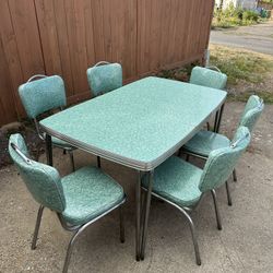 Formica Table And Chair Set