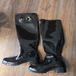 Original Hunter Rain Boots Black Size 8 $50.00