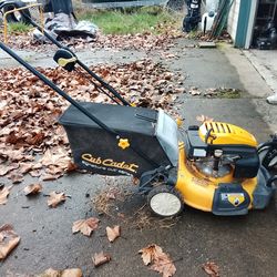 Cub Cadet Self-Propelled Mower - Zero-Turn Caster Wheels - Starts 1st Pull!