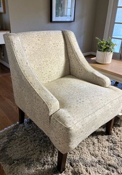 Upholstered living room chair
