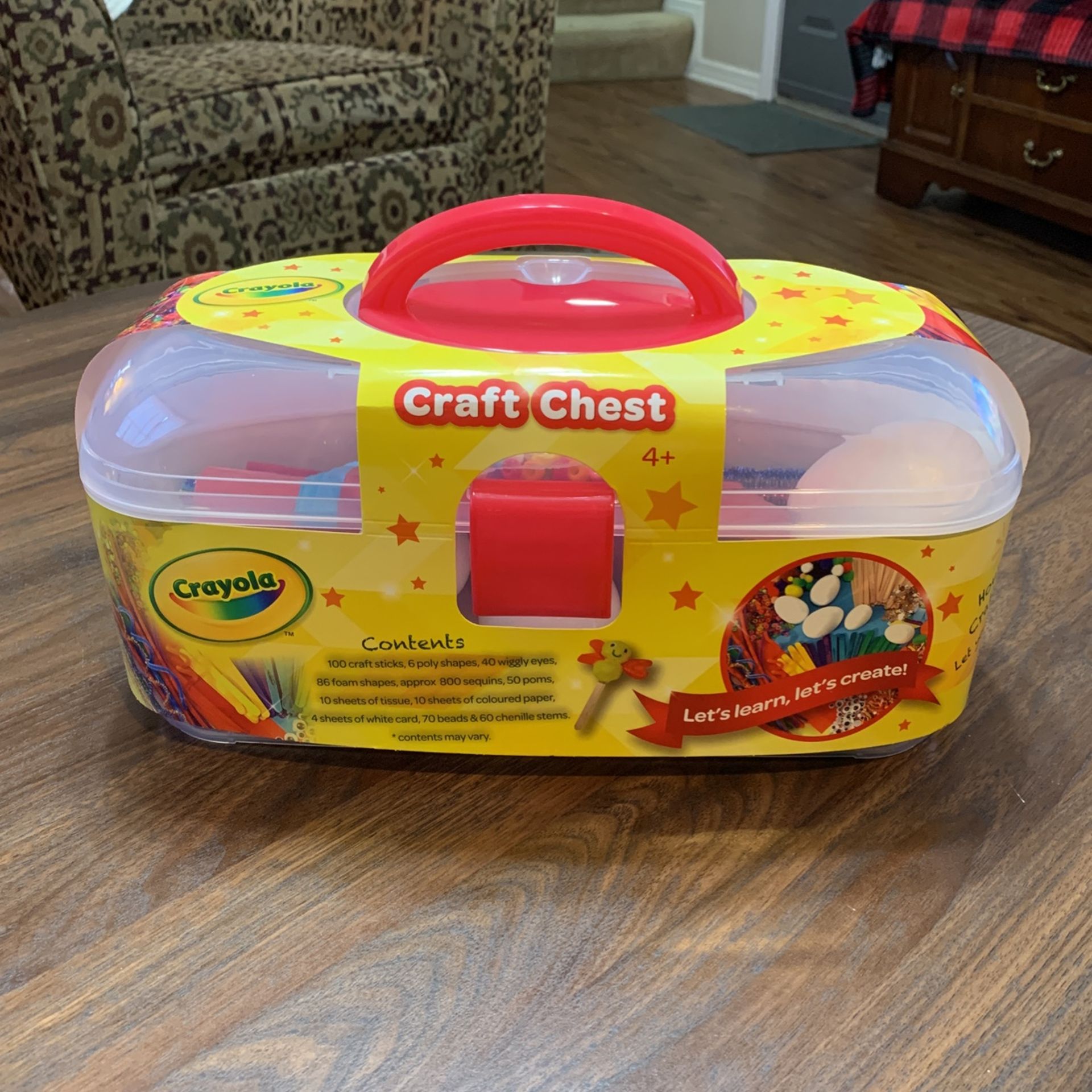 Crayola craft chest