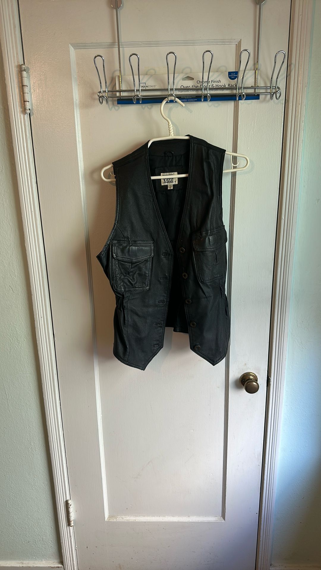 Vintage women’s leather vest