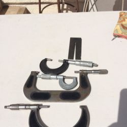 Micrometer 4 Pcs