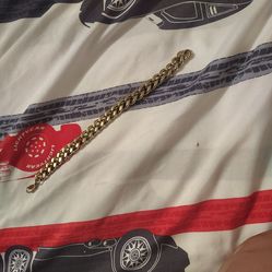 Stainless steel 24 karat plated Invicta