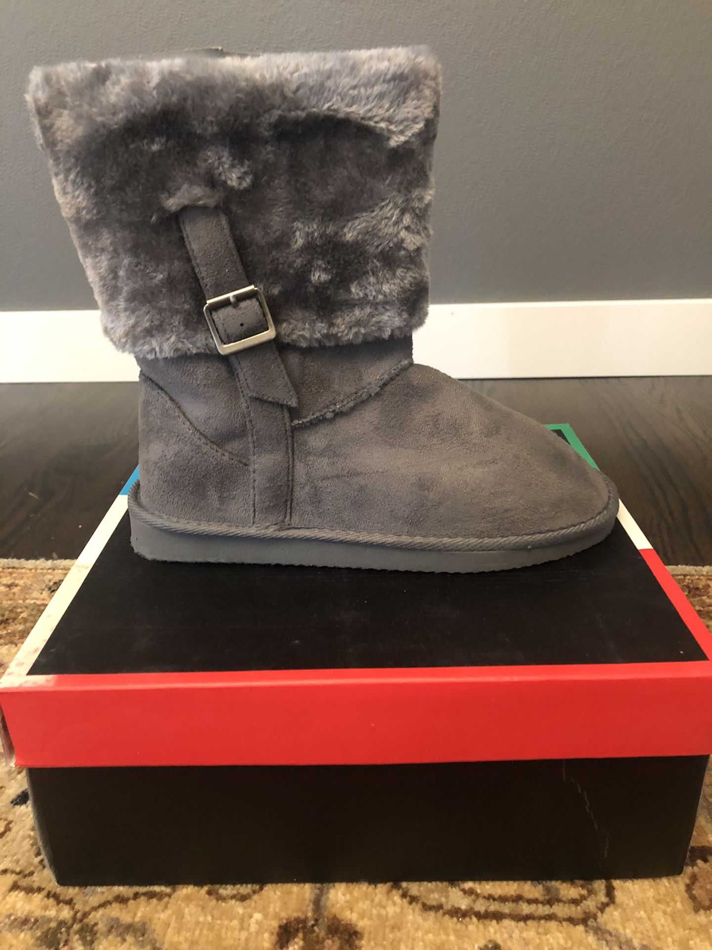 Ugg Bearpaw Style Boots Faux Fur