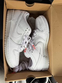 SB Dunks Triple White