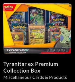 Pokémon Tyranitar ex Premium Collection Box