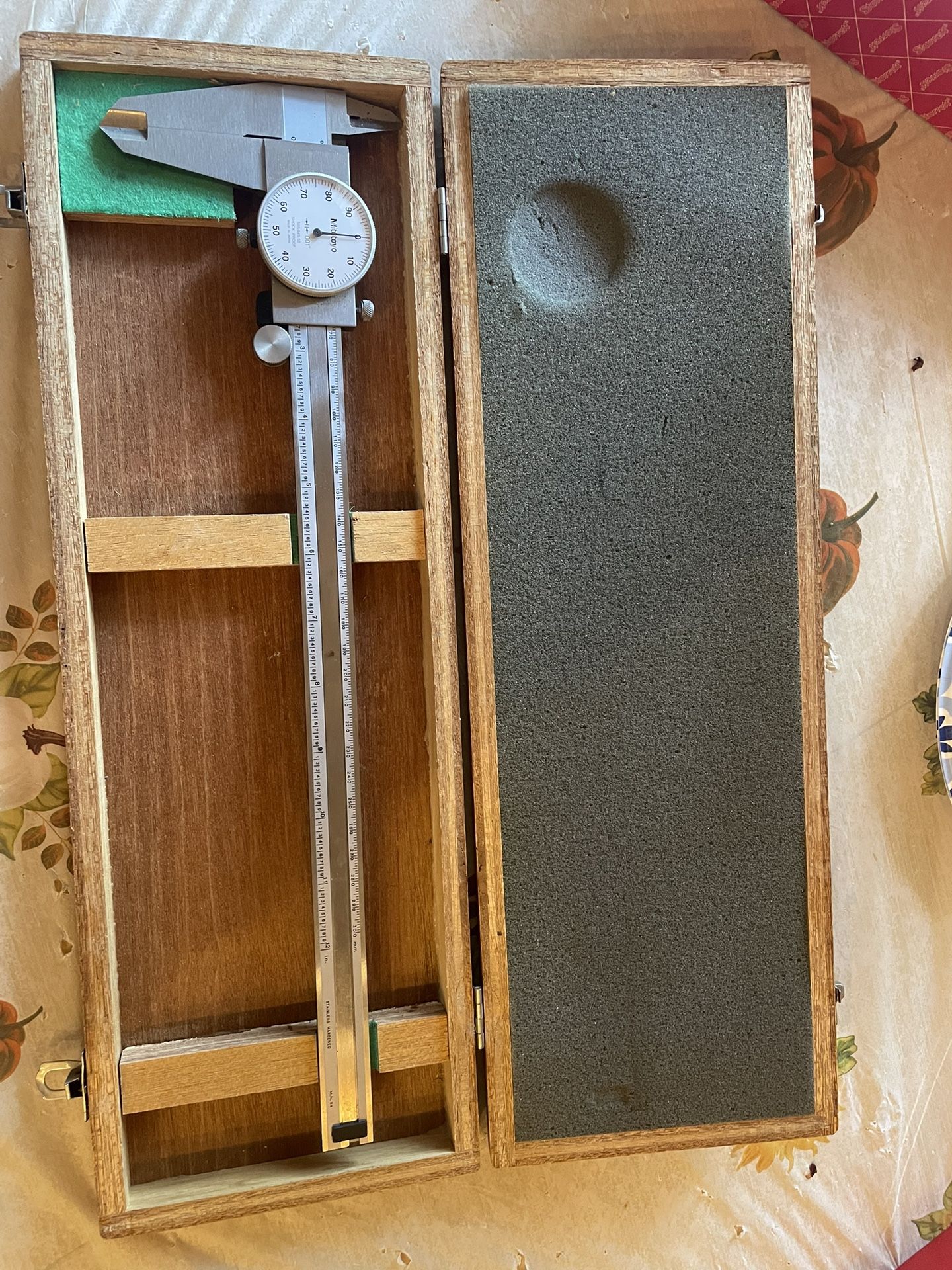 Mitutoyo 12” Dial Calipers, $65.00