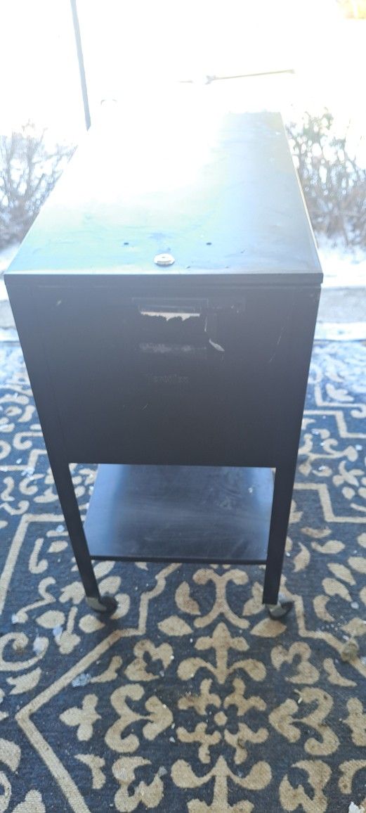 Metal Rolling File Cabinet