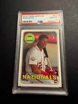 Juan Soto PSA 10 RC