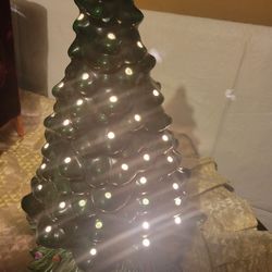 Vintage Ceramic Christmas Tree 