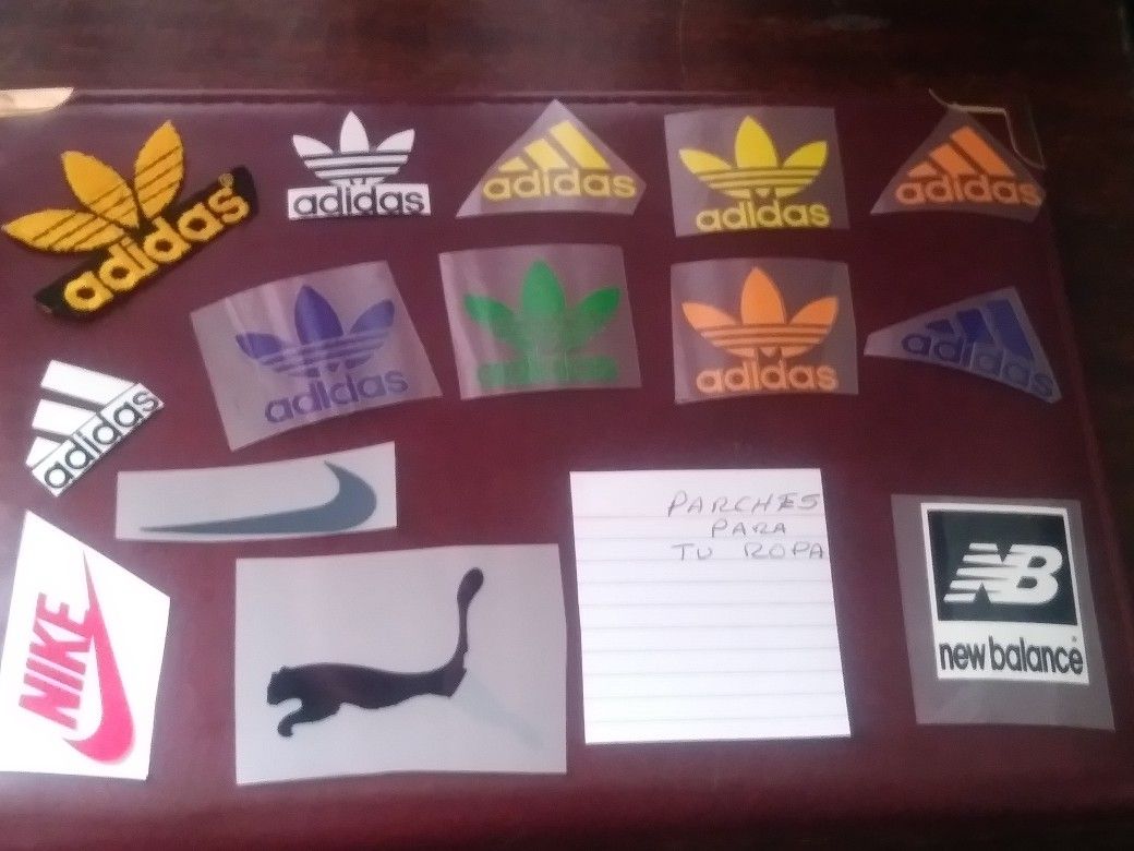 PARCHES ADIDAS NIKE PUMA. for Sale in March Air Reserve Base CA OfferUp