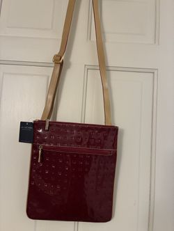 ♥️ New designer Leather Crossbody Bag, ARCADIA Patent Leather Crossbody Bag, Patent Leather Purse