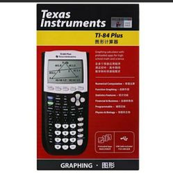 TEXAS INSTRUMENTS TI-84 Plus Graphing Calculator Black