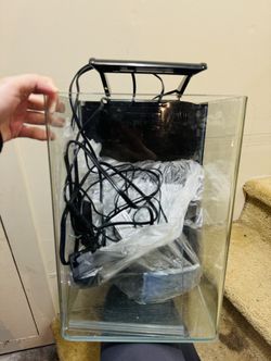 Aquarium Starter Kit with LEDs and Filter