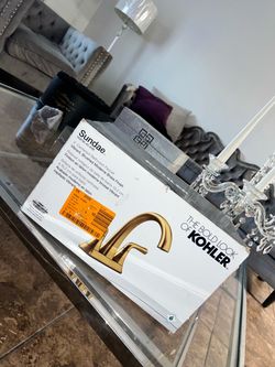 Bathroom faucets gold / silver